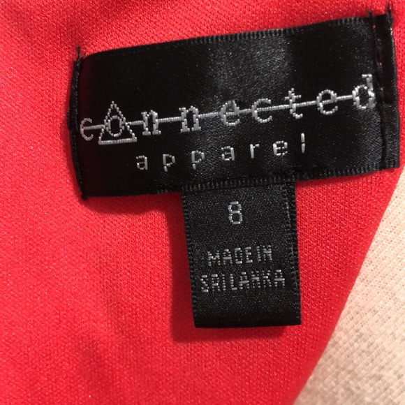 Connected Apparel V-Neck Sleeveless Eyelet Dress  Size 8 - Picture 14 of 15